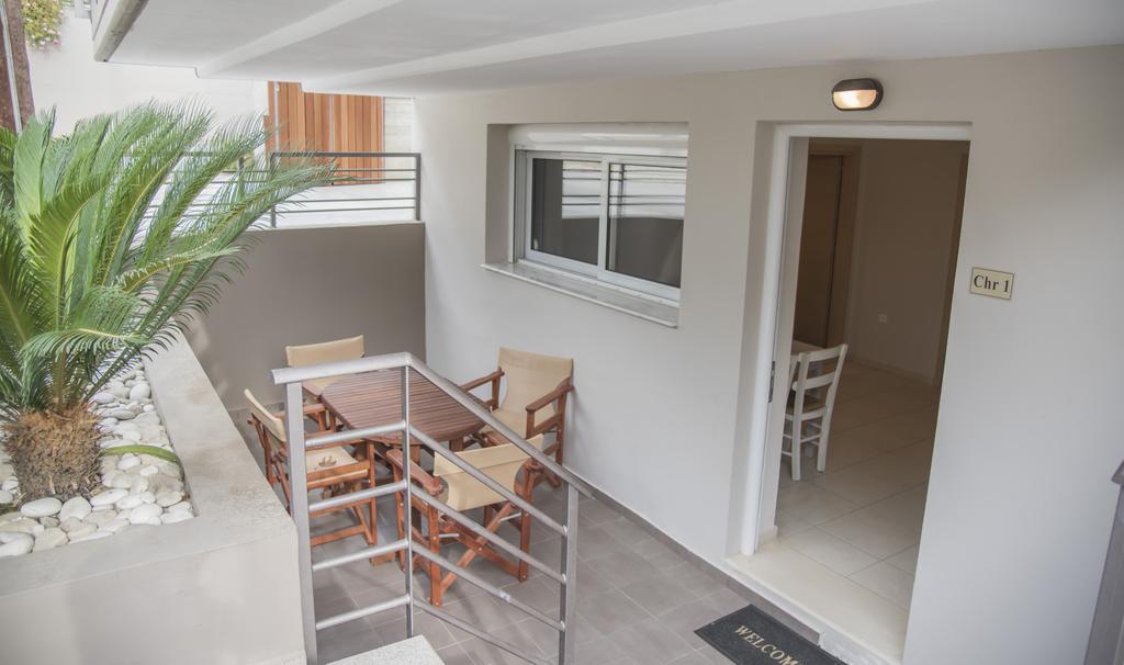Casa Christabella Lägenhet Paralia Vrachou Exteriör bild